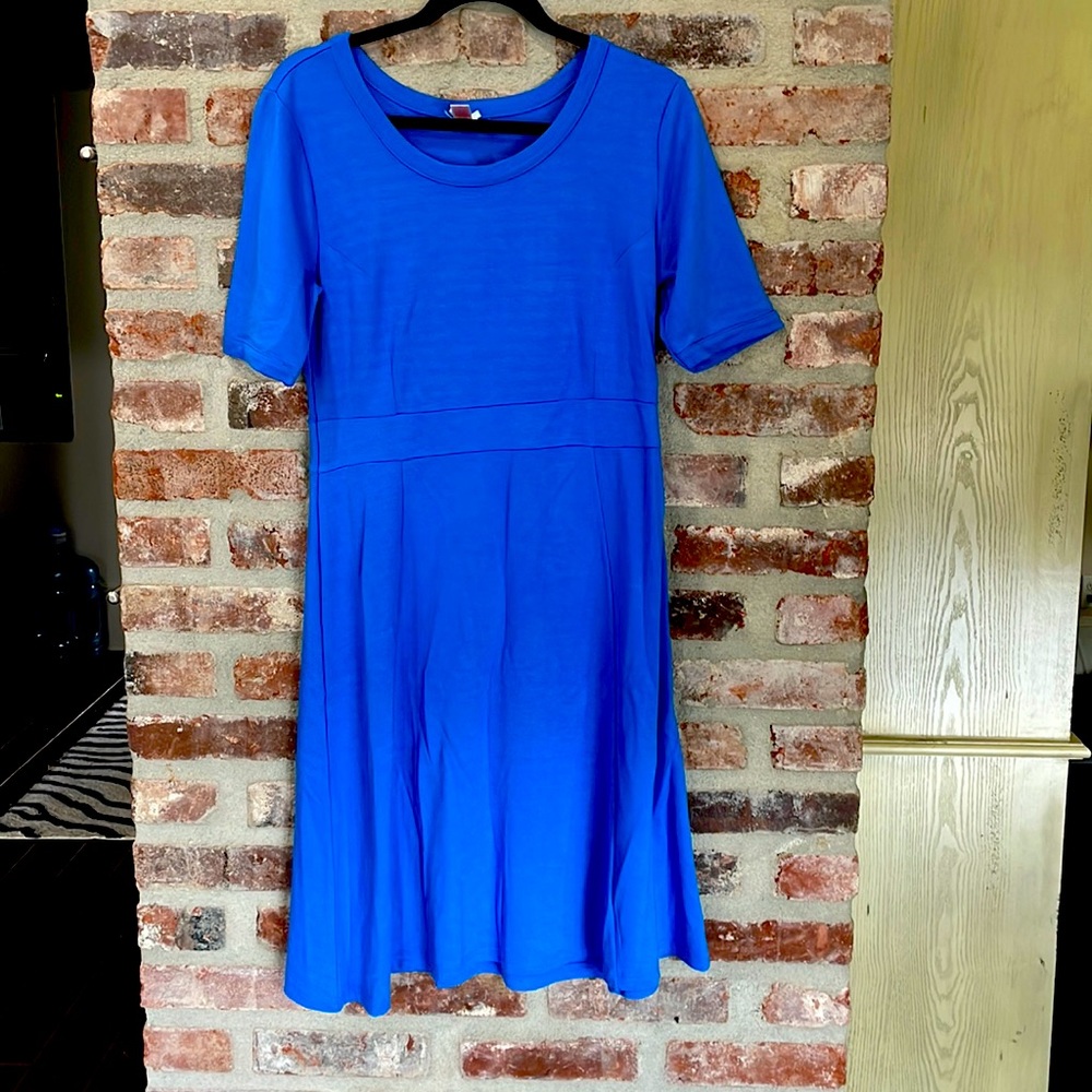 Blue dress